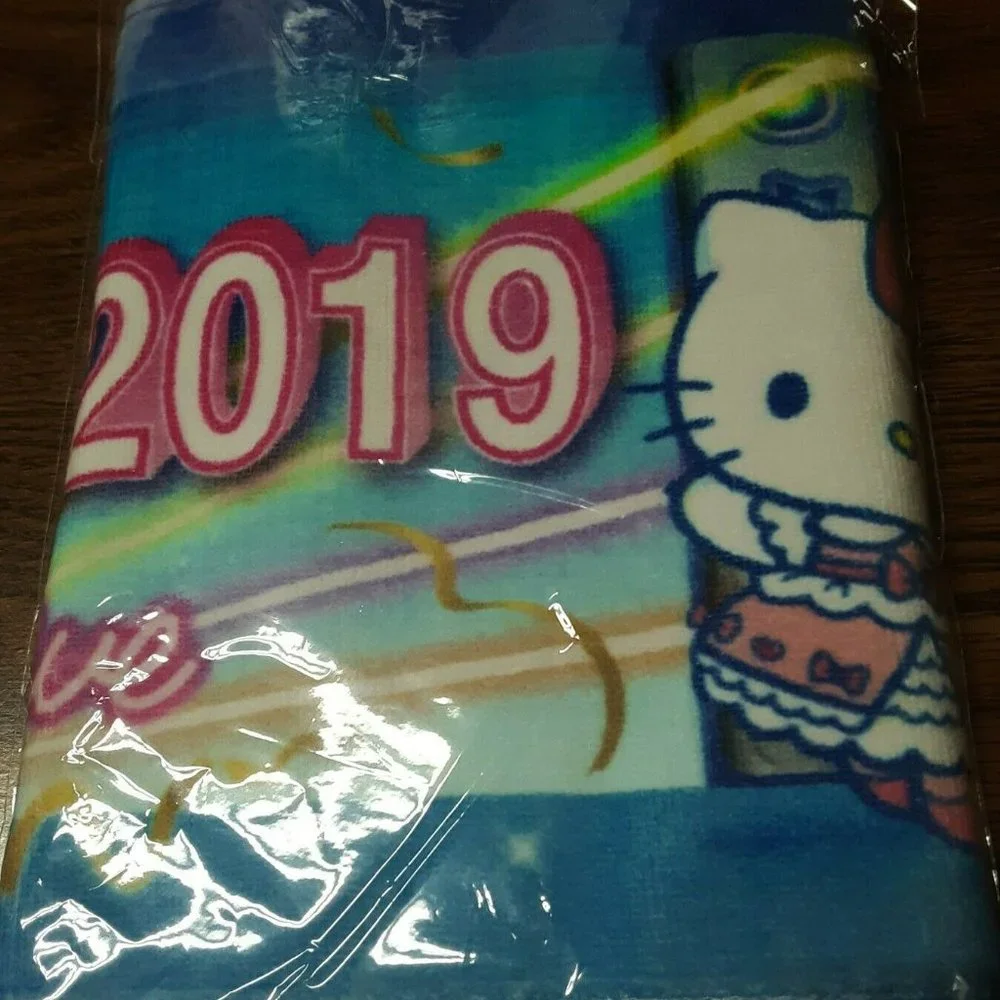 Sanrio Japan Expo Muffler Towel Hello Kitty Little Twin Stars Melody Cinnamoroll
